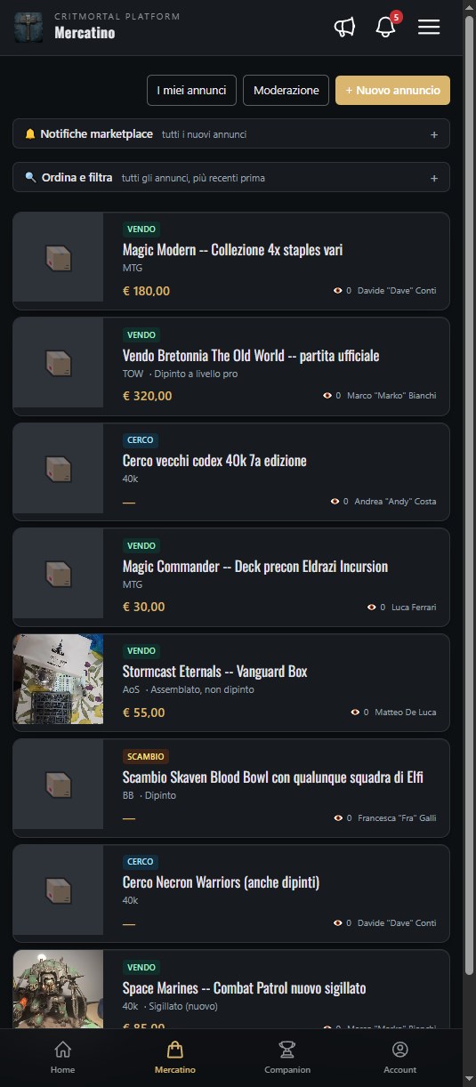 Mercatino interno